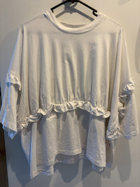 Frill Boxy Top