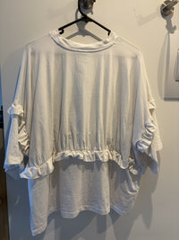 Frill Boxy Top