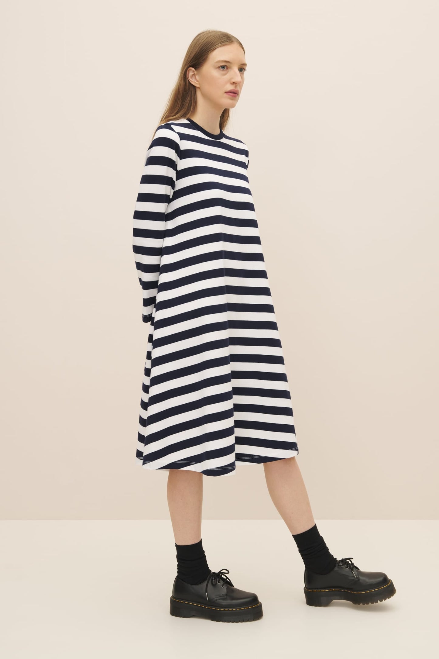 Long Sleeve A-Line Dress