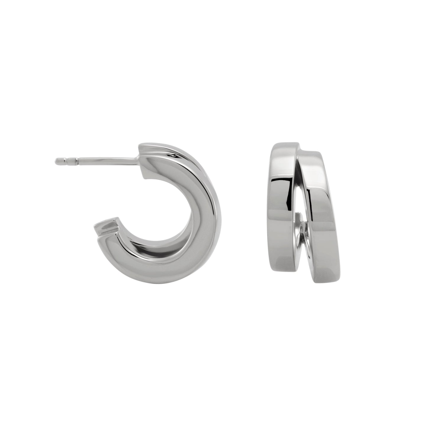 Hunch Double Hoops (Pair)