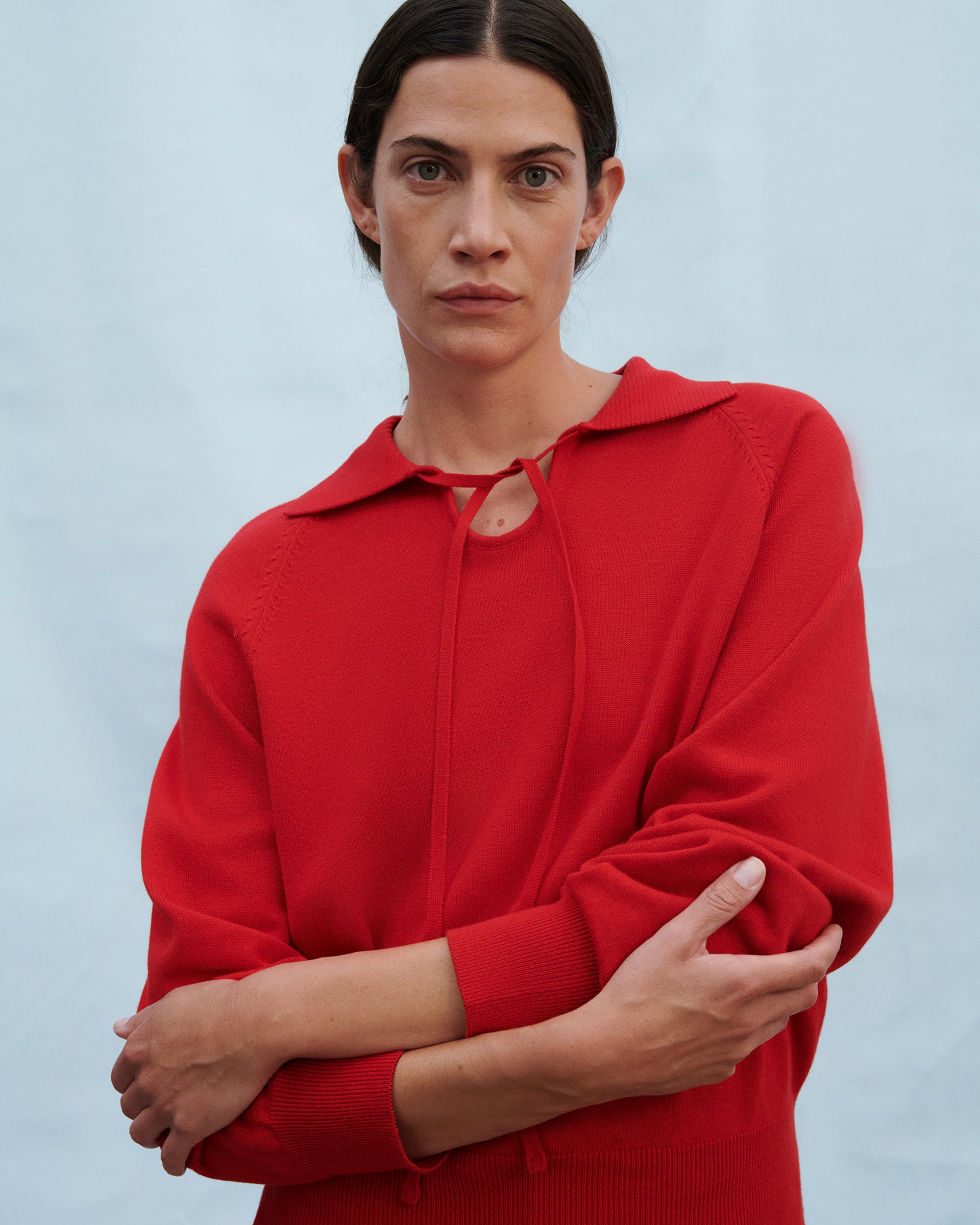 Knitwear - Keyhole Jumper