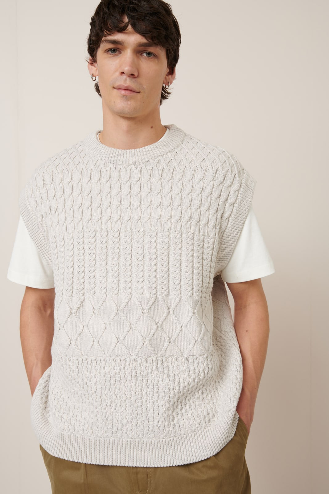 Aran Vest