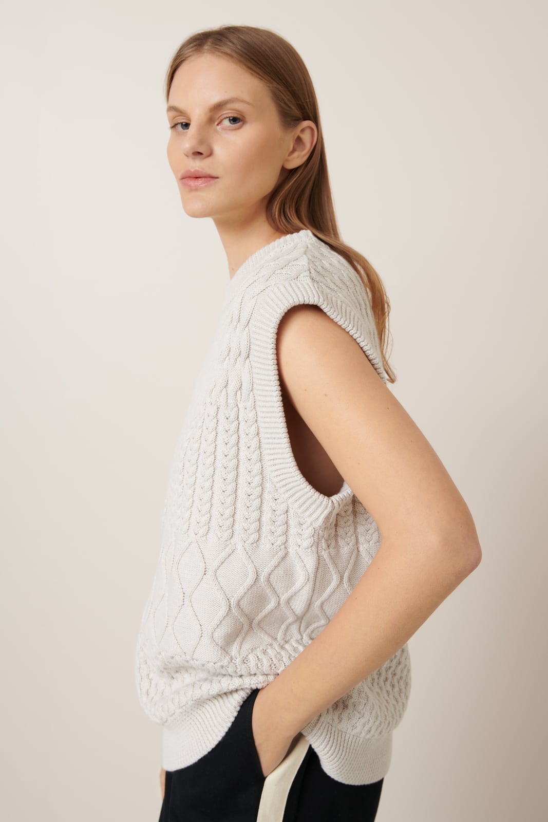 Aran Vest