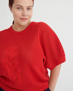 Model wearing size 