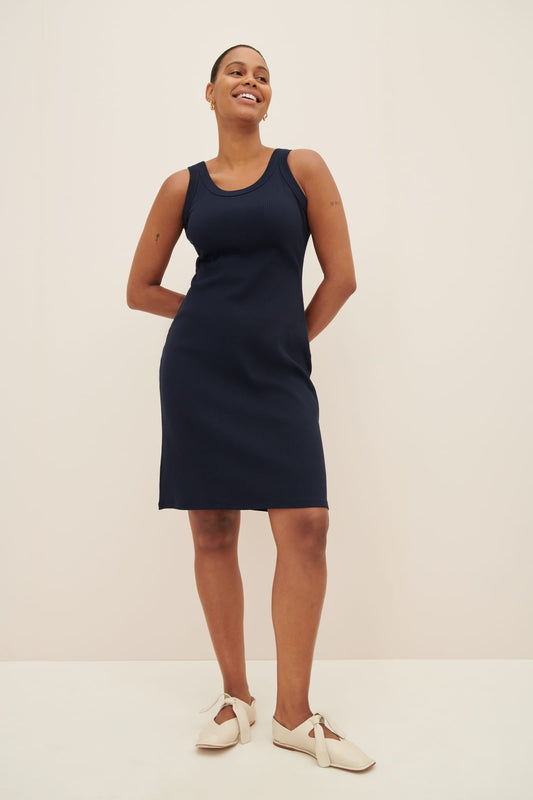 Column Rib Dress