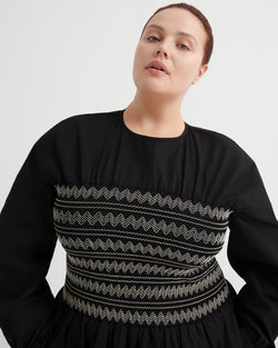Model wearing size 