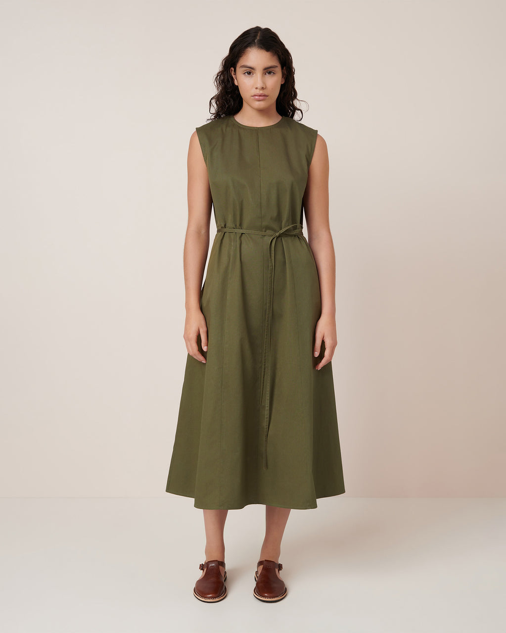 Shop Harmony Dress - Ivy | Kowtow Clothing