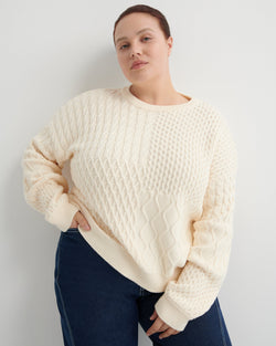Model wearing size 