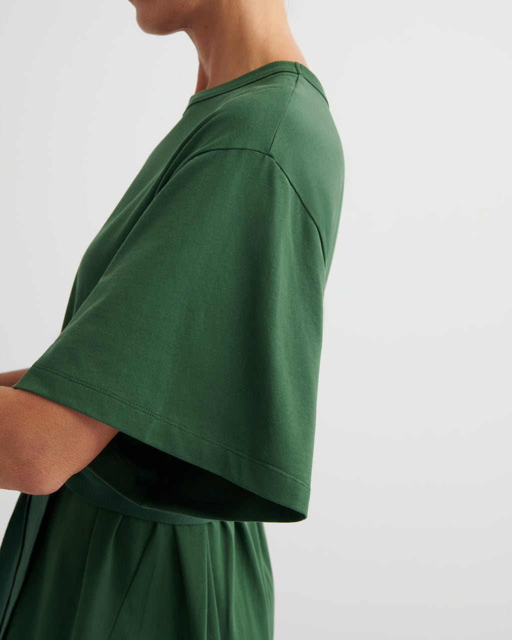 Shadow Garments Shop Shadow Dress - Forest | Kowtow Clothing | Kowtow Australia