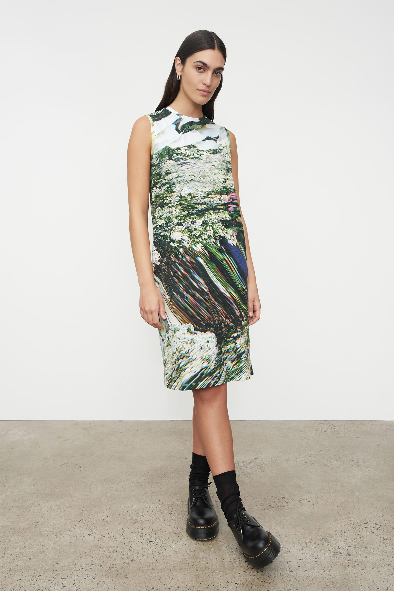 Botanic Trip Dress | Singlet Dress | Organic Cotton Jersey