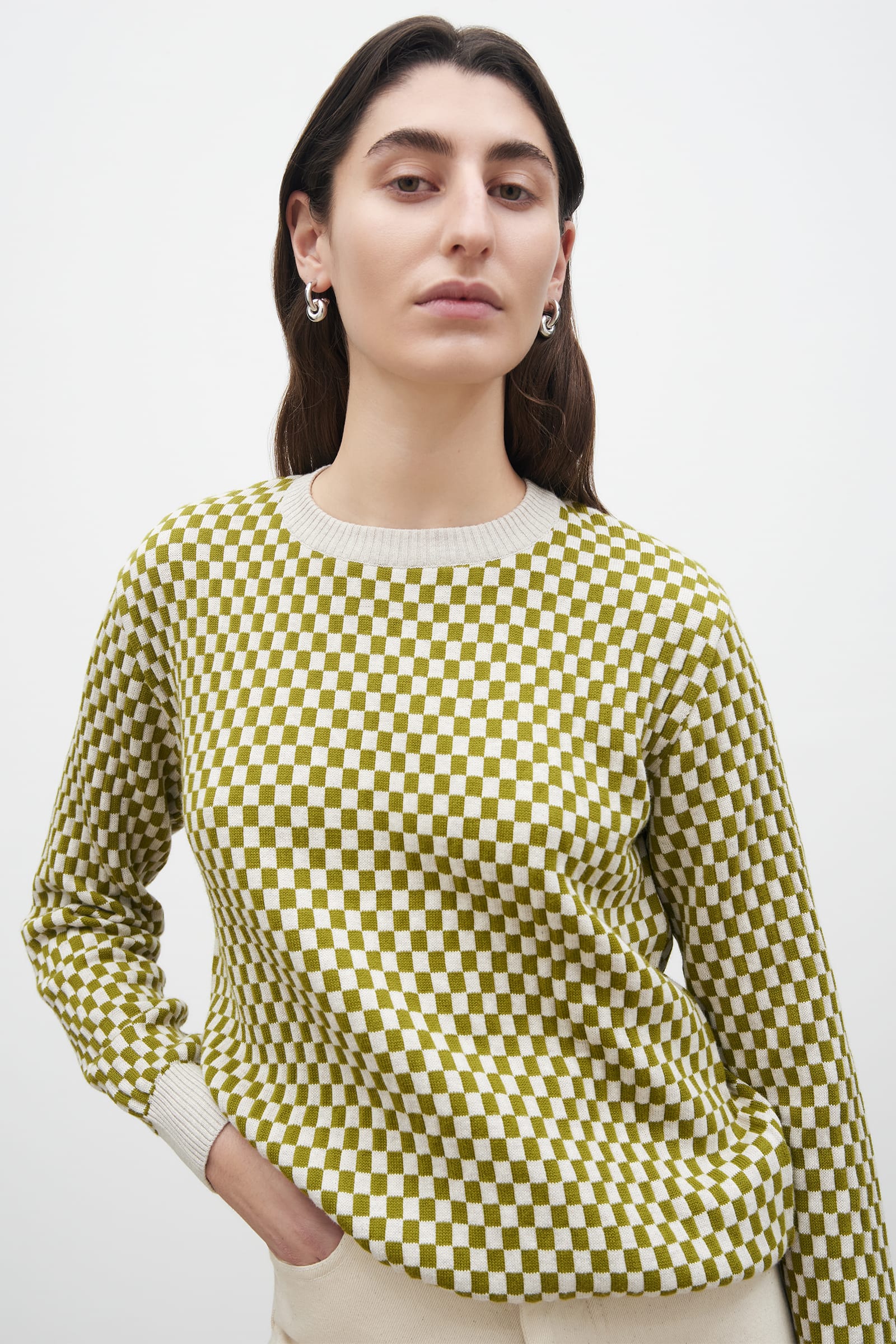 Buy Mango Marbled Ribbed Knitted Top 2024 Online
