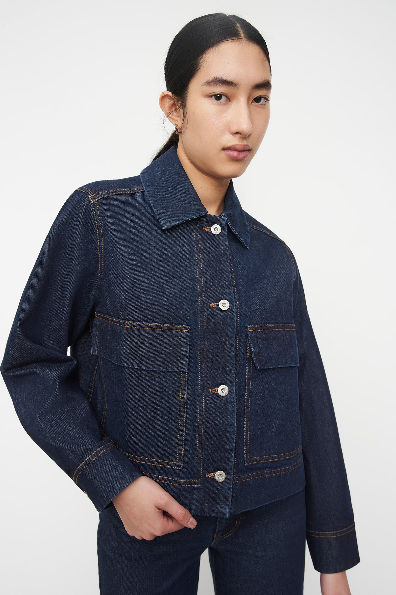 Sustainable hot sale denim jacket