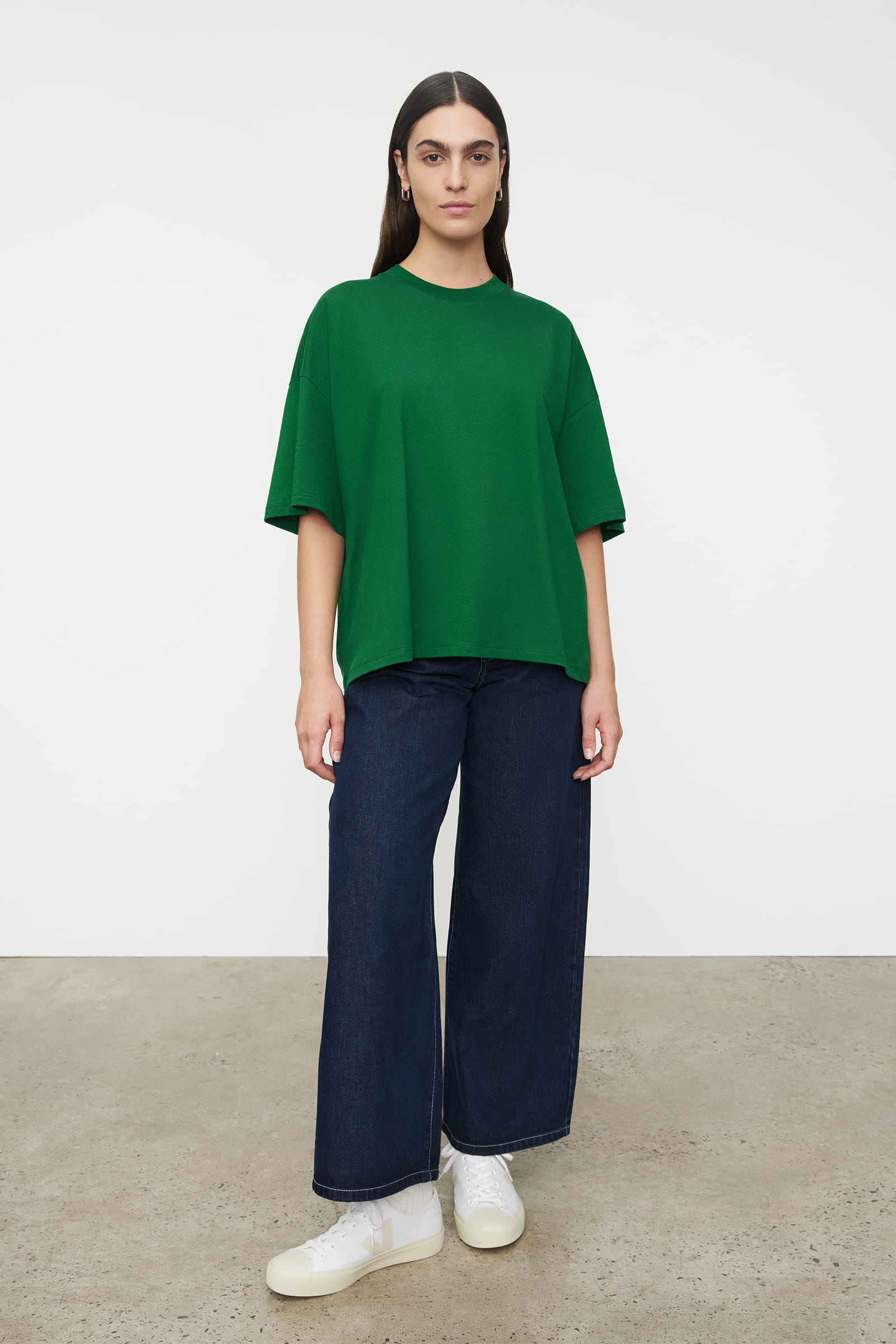 Oversized Evergreen Tee Kowtow s Best Selling Boxy Tee Kowtow