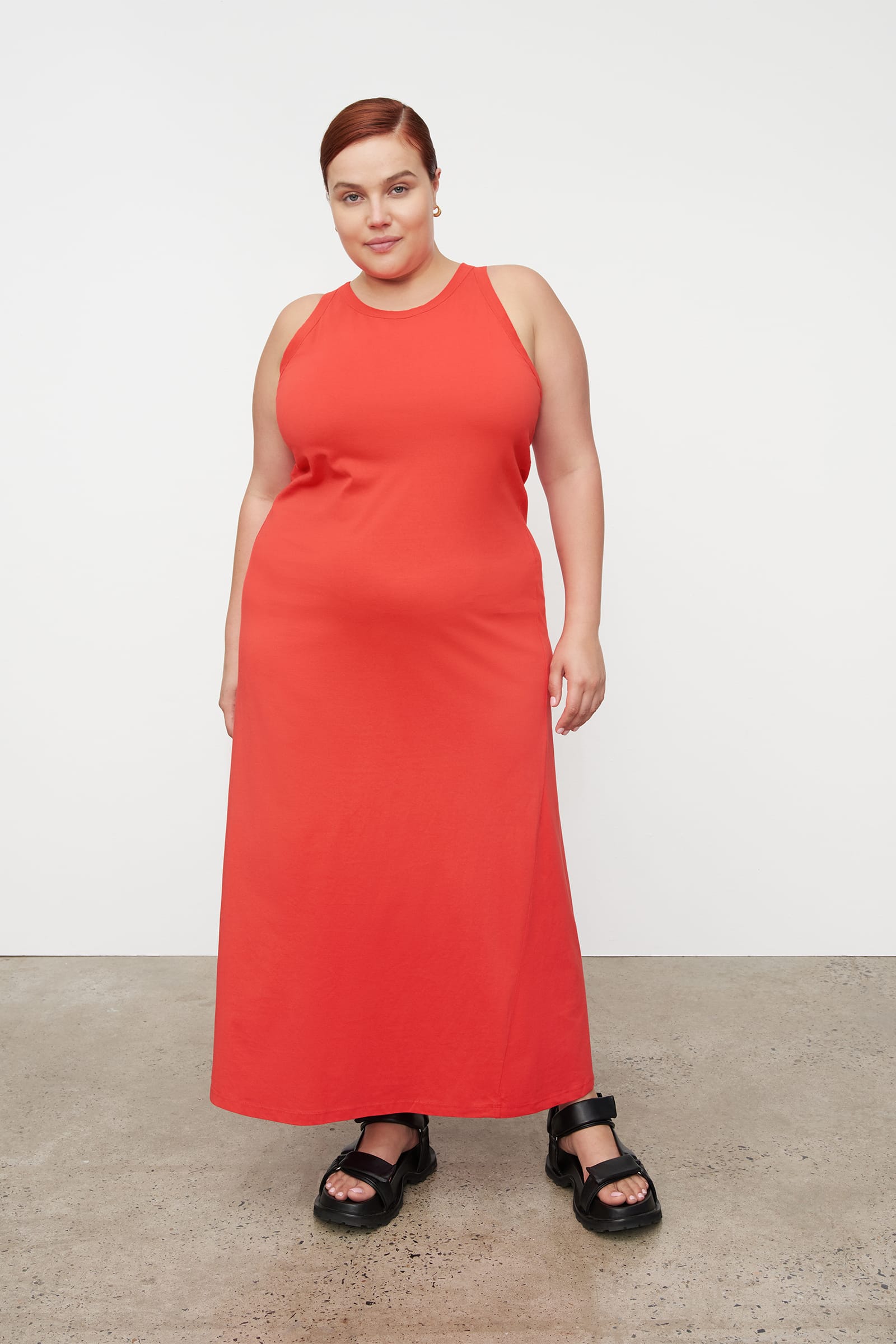 Red dress plus size on sale australia