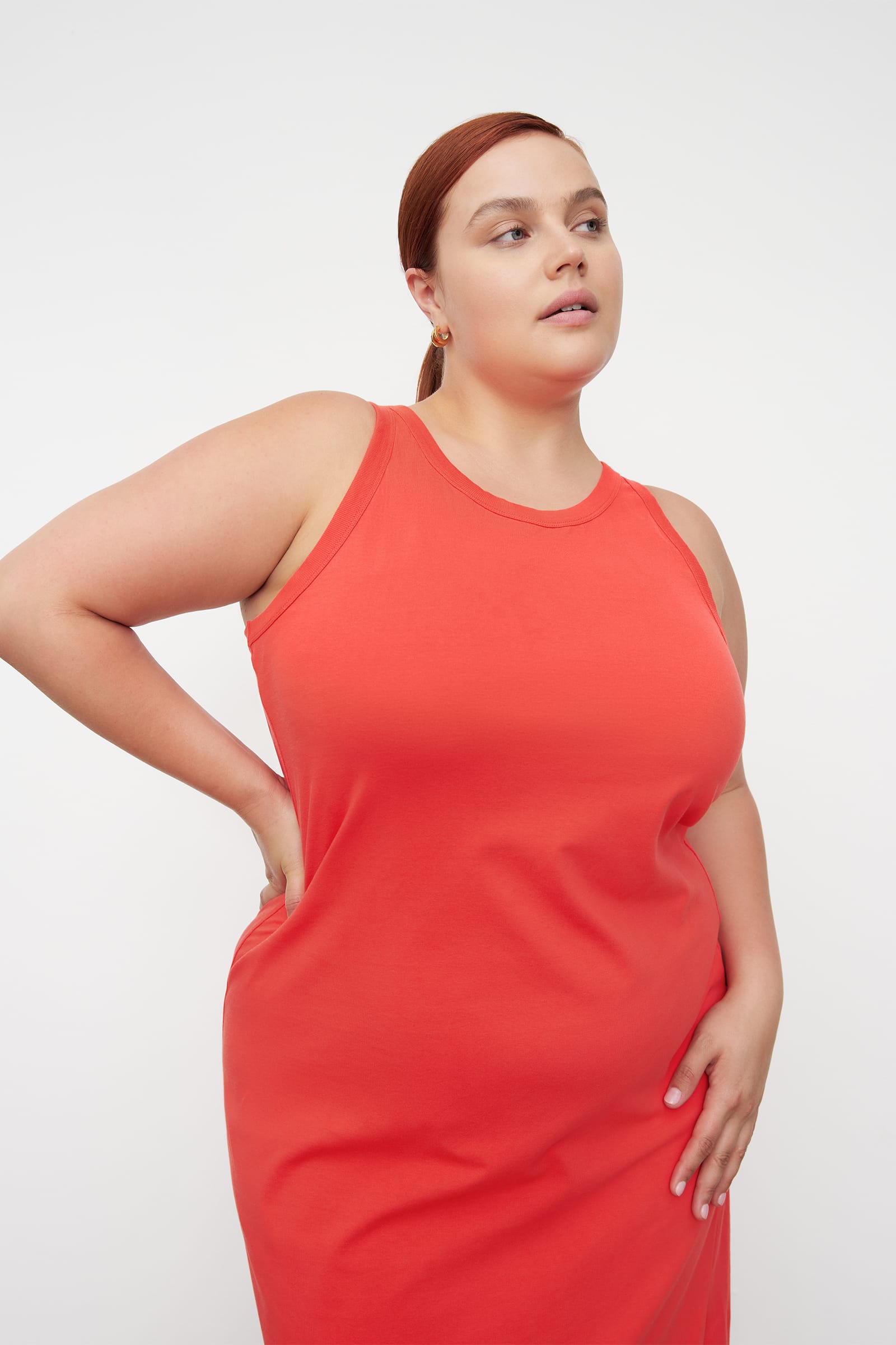 Plus size clearance red dress australia